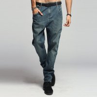 PLAYBOYJEANS 13AWPB04M004 潮流小直筒低裆美式男裤男装牛仔长裤 怀旧色 33