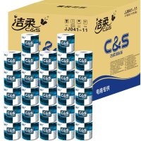 洁柔(C&S) 蓝面子卷纸 140克*27卷