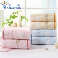 金号(KING SHORE) 全棉毛巾 厚实柔软面巾 舒适开心每一天 蓝色 70*35CM 蓝色 70*35CM