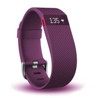 Fitbit Charge HR 智能乐活心率手环 心率实时监测 自动睡眠记录 来电显示 运动蓝牙手表计步器 紫色 大号
