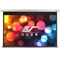 亿立（Elite Screens）JSP100HT-E18 100英寸16:9 白玻纤遥控电动幕布 投影幕布 投影仪幕布