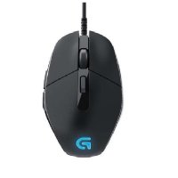 罗技(Logitech)G302有线电竞游戏机械鼠标吃鸡宏 台式机笔记本通用赛博朋克绝地求生FPS 吃鸡APEX男女生 黑色（910-004209）
