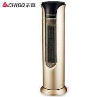志高（CHIGO）取暖器ZNB-200E(P9J) 玫瑰金机械塔式暖风机