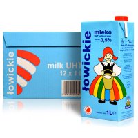 【苏宁自营】罗兹姑娘 脱脂纯牛奶1L*12/箱 波兰进口