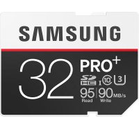 三星（SAMSUNG）SD存储卡 32G（CLASS10 UHS-3 95MB/s）PRO Plus 专业版+
