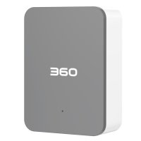 360超级充电器 4个USB充电口 智能识别 2.4A快充 8重安全保护 典雅灰
