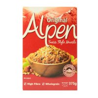 英国原装进口欧倍（Alpen）瑞士风味燕麦干果早餐麦片（原味）375g
