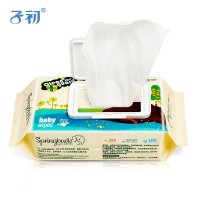 子初洋甘菊婴儿手口柔湿巾80抽