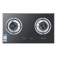 万喜JZT/Y-638B10燃气灶 金刚陶瓷面板嵌入式灶具 一级能效 液化气 天然气