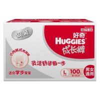 好奇(Huggies)银装成长裤箱装大号100片（新老包装随机发货！）