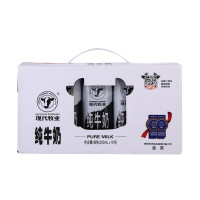 蒙牛现代牧业纯牛奶利乐钻(礼盒装）250ml*10