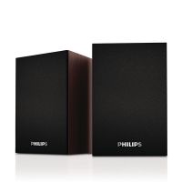 Philips/飞利浦 电脑音响笔记本迷你家用台式影响通用小音箱 黑色