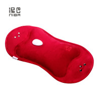 家博士出品泥巴热水袋充电防爆暖水袋暖腰宝国标水电分离暖手宝电暖宝 已注水贴身无坠感 酒红