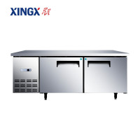 星星(XINGX) TD-18E 1.8米 厨房操作台 商用冷冻保鲜工作台 不锈钢操作台 机械控温 1.8米全冷冻工作台