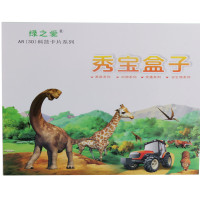 绿之爱 AR认知卡 L101 108张儿童早教3d智能卡ar识字卡片0-3岁认字拼音宝宝学习早教书撕不烂