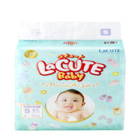 日本原装LaCUTE/乐可爱纸尿裤-森林王子 S82片