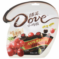 德芙蔓越莓黑巧克力100g
