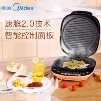 美的(Midea)煎烤机 JSY30D双面加热 触控按键操作 电饼铛烙饼机煎饼机可丽饼机