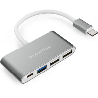 lention 蓝盛 方物系列 Type-C 双向转换器 深空灰CB-TP-C13-GRY