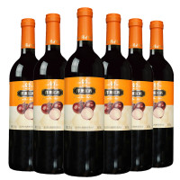 丰收洋葱红酒750ml*6 整箱装 红葡萄酒