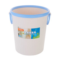 龙士达(longstar)大号套袋果皮桶 带提手垃圾桶厨房卫生桶家用卧室 蓝色