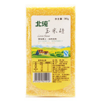 【苏宁超市】北纯 黑土杂粮 玉米碴 380g/袋 米面粮油 杂粮 五谷杂粮 粗粮 东北杂粮 玉米碴粥原料（真空包装）