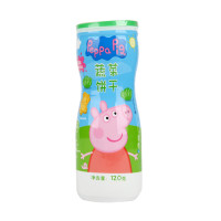 Peppa Pig 小猪佩奇 蔬菜饼干120g/瓶