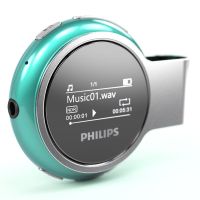 飞利浦(PHILIPS) SA5608 MP3运动音乐播放器随身听 8G 有屏幕显歌词录音功能 带计步器 绿色