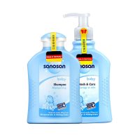 哈罗闪婴儿洗发露200ml宝宝滋润沐浴露200ml