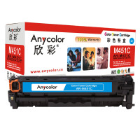 欣彩(Anycolor)AR-M451C(专业版)CE411A 蓝色硒鼓 305A用惠普HP M351a M451dn 蓝色