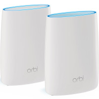 【MESH组网|三频6000M大户型分布式｜非电力猫】美国网件(NETGEAR)Orbi RBK50无线大户型别墅路由器