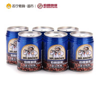 MR.BROWN伯朗咖啡蓝山风味浓咖啡饮料240ML*6罐