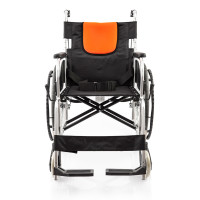 鱼跃（YUWELL）轮椅 加强铝合金 软座可折叠 H062C 免充气轻便手动轮椅车