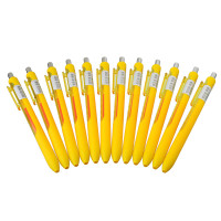 PaperMate 缤乐美意趣中性笔P1 0.5mm黄色12支纸盒装 黄色