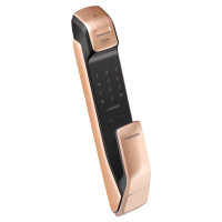 三星(SAMSUNG) 智能指纹密码家用防盗门推拉式电子锁 SHP-DP728（流光银）