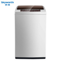 创维(SKYWORTH) T70L 7公斤波轮洗衣机 量衣进水 家用全自动洗衣机波轮 阻尼减震小洗衣机（淡雅银）