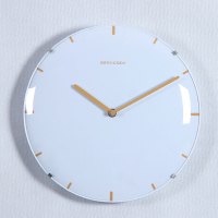 极客库GEEKCOOK创意挂钟静音客厅时尚时钟简约个性功能挂表家用石英钟表实木边框扫秒静音温度日历GK120003 刻度-胡桃色