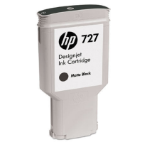 HP原装727号墨盒300毫升亚光黑色