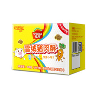 英氏|（Engnice）健恩雪绒肉酥盒装100g猪肉酥（原味+胡萝卜）