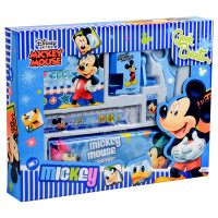 迪士尼(Disney)DM6049-5A文具套装蓝色7件套 小学生文具礼盒米奇米妮儿童开学文具礼包 生日礼物学习奖品