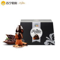 比利时进口 Truffles 德菲丝 松露形代可可脂巧克力 黑色传统型 500g