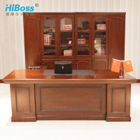 HiBoss 办公桌1.8米油漆办公台 大班台 油漆台W1800*D900*H760mm（单位:张）