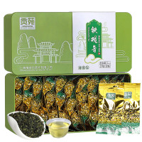 贡苑茶叶 安溪铁观音乌龙茶清香型高山罐装 256g/罐