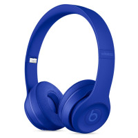 Beats Solo3 Wireless 无线蓝牙耳机 头戴式蓝牙耳机 带麦可通话跑步运动耳机 深海蓝
