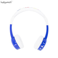 buddyPHONES InFlight儿童安全耳机 蓝色