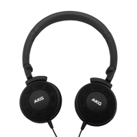 爱科技（AKG）Y30 便携式头戴式耳机 立体声手机通话耳机 重低音音乐耳机 - 黑色