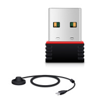 西默M11 USB无线网卡信号发射随身wifi接收器台式机笔记本ap 标准版+1.5米延长线