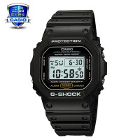 复古黑色正盘卡西欧手表男G-SHOCK 太阳能电波运动男手表GW-M5610 DW-5600KUA22-1新品射线派对