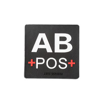 自由兵户外个性魔术贴 臂章 军迷用品背包贴章 大号AB型