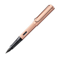 凌美(LAMY)LX系列玫瑰金钢笔墨水笔F尖 玫瑰金色